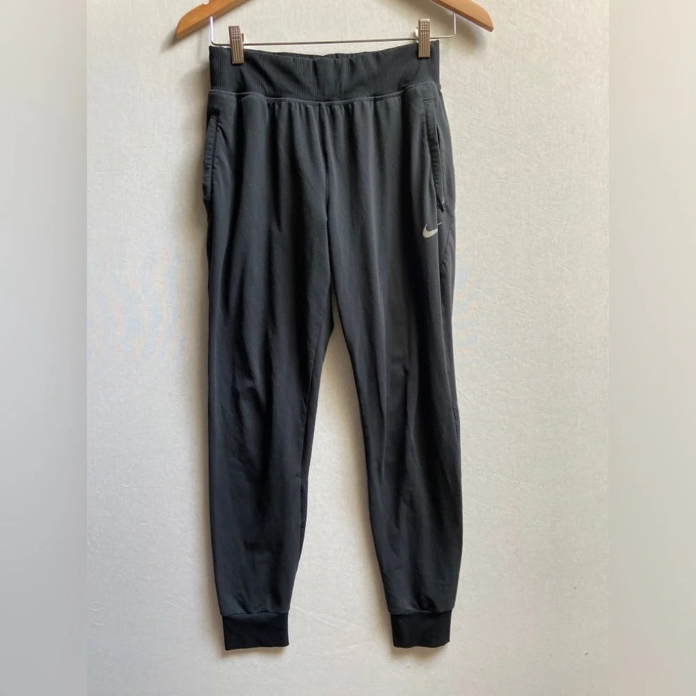 Nike Dri-FIT Black Jogger Pants Size S - Athletic Training Track Pants